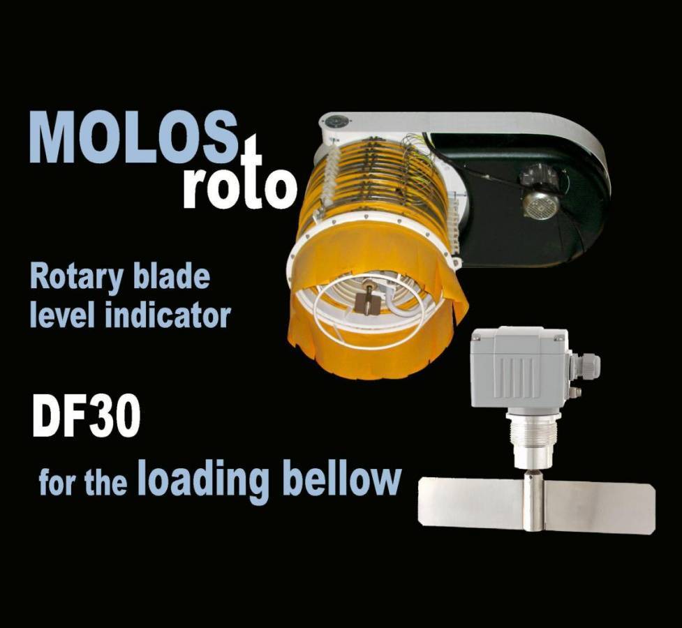 MOLOSroto rotary blade level indicator for loading bellows
