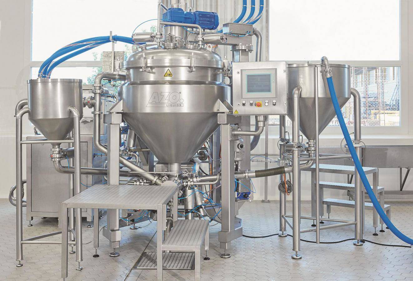 Azo liquids – Solids meets Liquids AZO auf der Powtech 2019