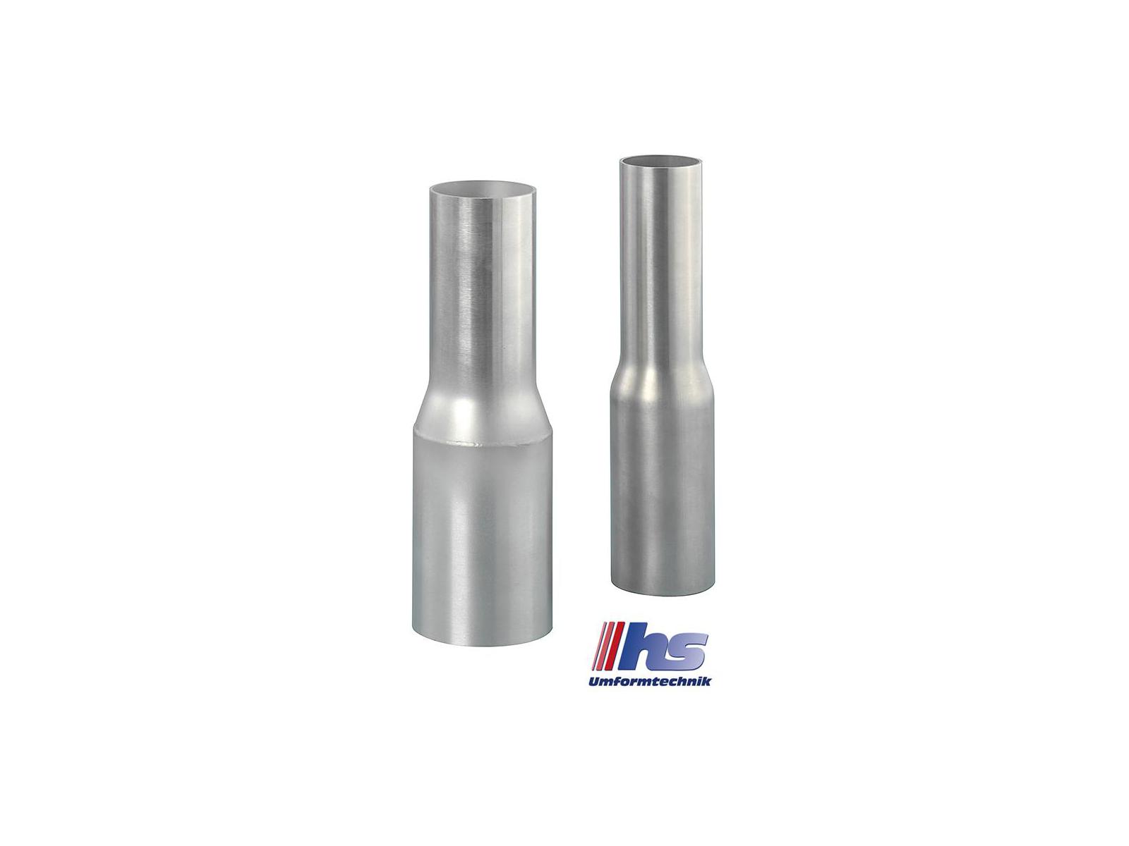 Edelstahl Reduzierstücke Material Nr. 1.4301 - ab Lager mit Außendurchmessern von 38,0 mm bis 168,3 mm