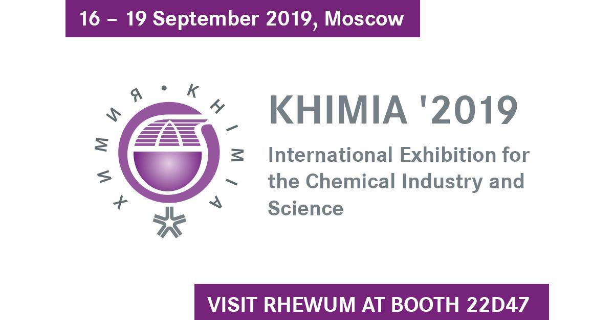 KHIMIA 2019 | Internationale Messe für chemische Industrie 16.-19. September 2019 ► Sieb- und Trenntechnik für die chemische Industrie auf der KHIMIA