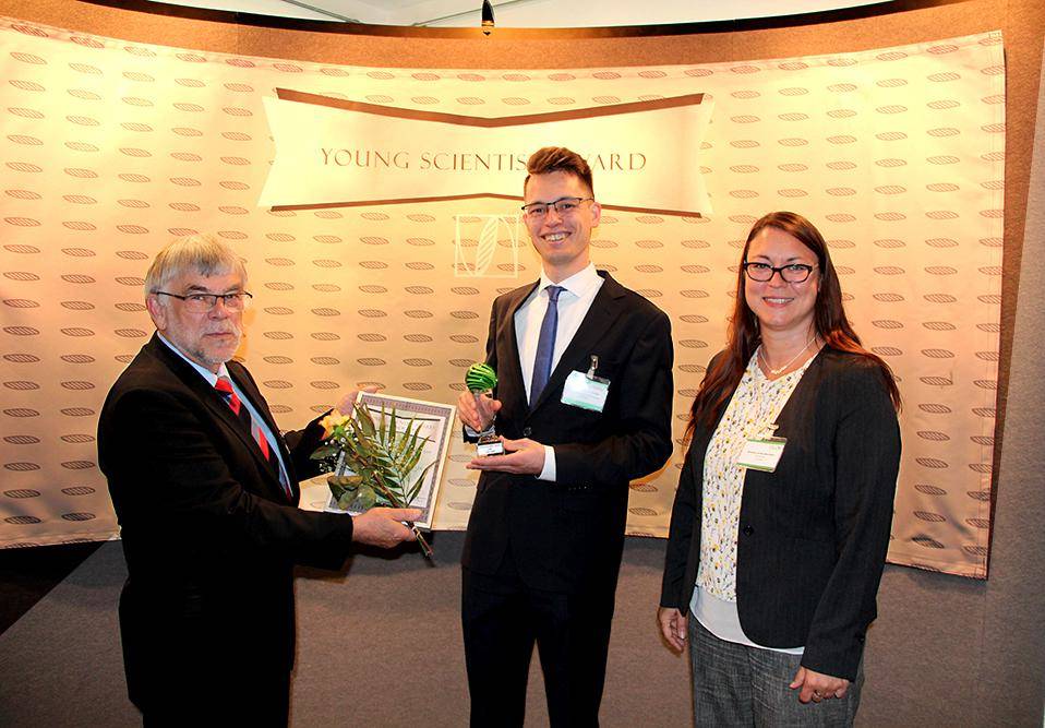Tradition fortgesetzt: Richard-Sebastian Moeller erhielt den diesjährigen LUM Young Scientist Award