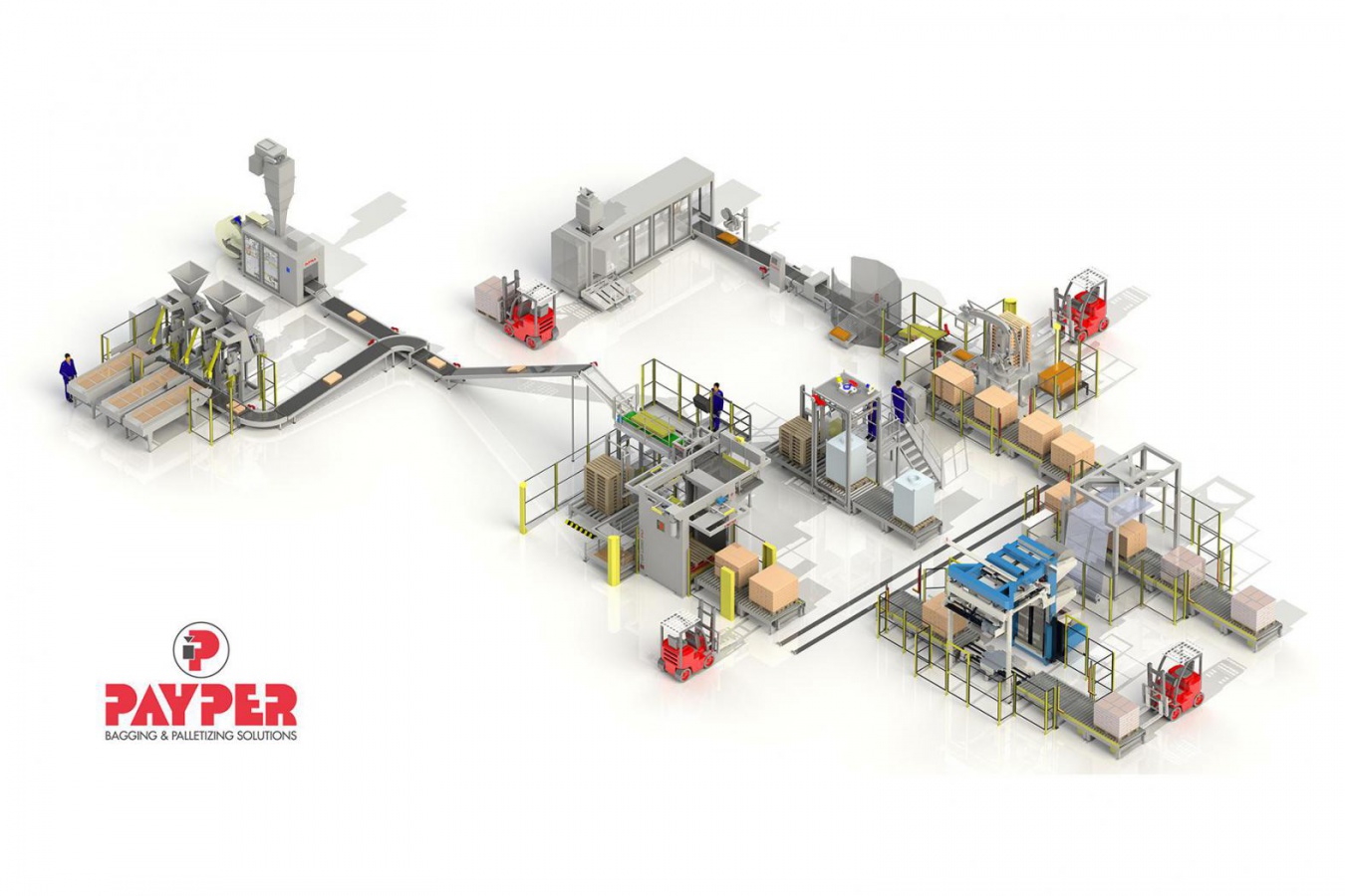 PAYPER beginnt mit dem Bau einer neuen Hauptgeschäftsstelle Die spanische Absackung und Palettierung Spezialist bezieht neue Räumlichkeiten