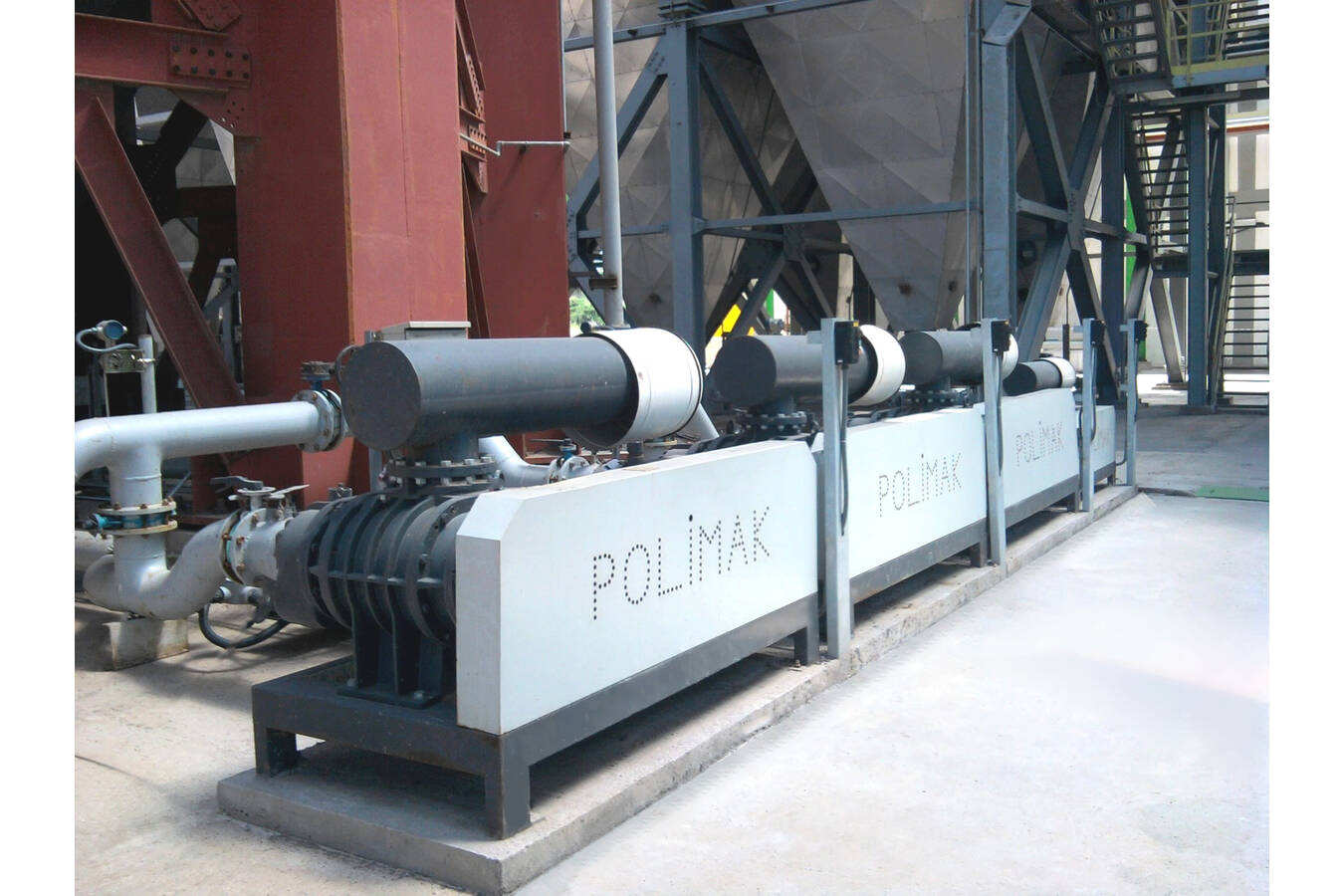 Roots Blowers for fly ash handling in power plant