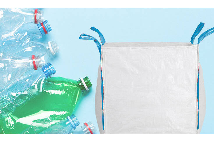 Boxon entwickelt Big Bag aus recycelten PET-Flaschen Mit der Herstellung von Big Bags aus gebrauchten PET-Flaschen in Indonesien will Boxon die Umweltbelastung durch Kunststoffverpackungen verringern. Auf diese Weise soll die Menge an lokalen Kunststoffabfällen reduziert und Meeresverschmutzung vermieden we