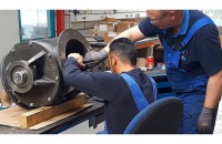 Wartung von Zellenradschleusen und Umlenkventilen durch TBMA